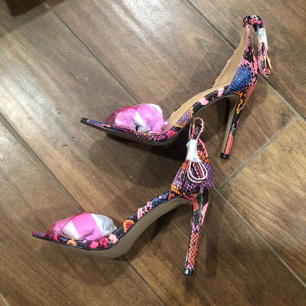 Snake skin Heels
